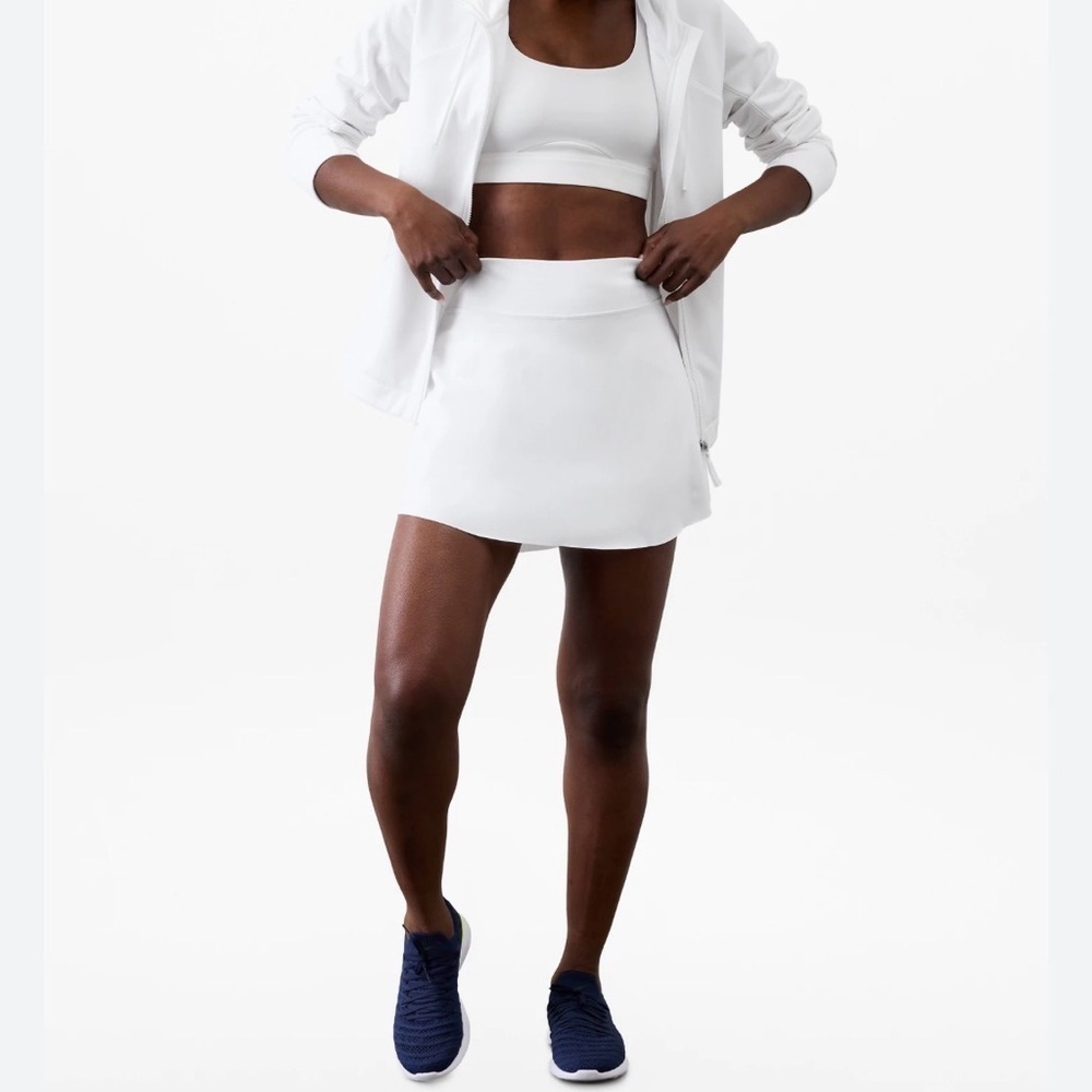 Athleta Fairway Golf Skort White | Women’s 3X | Pockets NWT